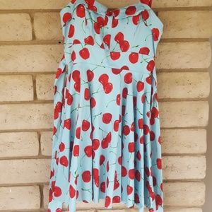 Cherry pin-up dress